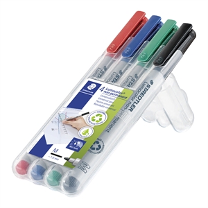 Staedtler Marker Lumocolor Non-P 1,0mm sortiert (4)